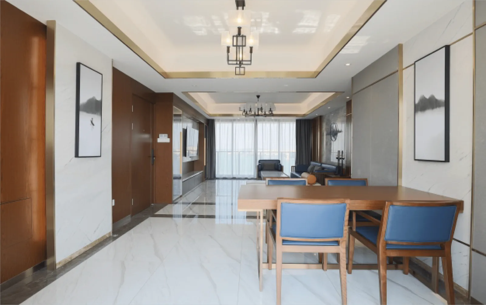 Historical interior project imagery archived on the Dechaab legacy site